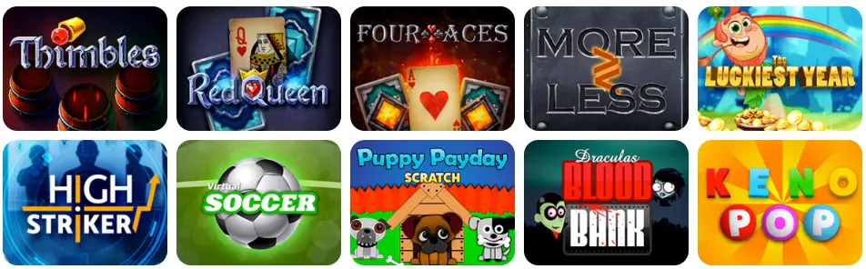 Jeux en ligne Party Spinz Casino