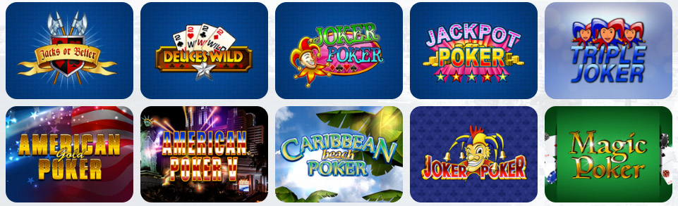 Video Poker Party Spinz Casino