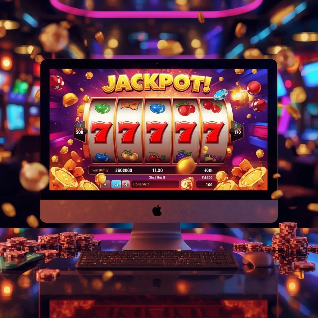 slots sur le moniteur Party Spinz Casino